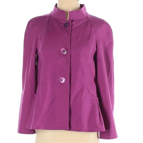 Ellen Tracy Orchid Lightweight Jacket Size 2 NWT - Picture 1 of 5